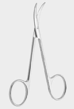 Ножиці ЧІНЕЛЛІ (CINELLI), вигнуті, 11,5 см (cm)